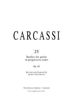 25 этюдов для гитары (pdf)