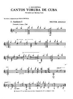 9 кубинских народных песен (pdf)