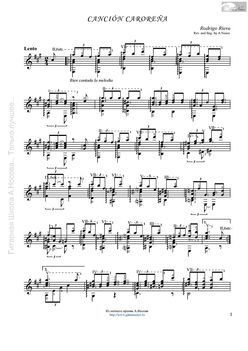 Cancion Carorena (Переложение А. Носова) (djvu)