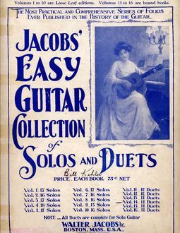 Jacobs' Easy Guitar Collection of Solos and Duets. Vol. 11. 12 Duets (djvu)