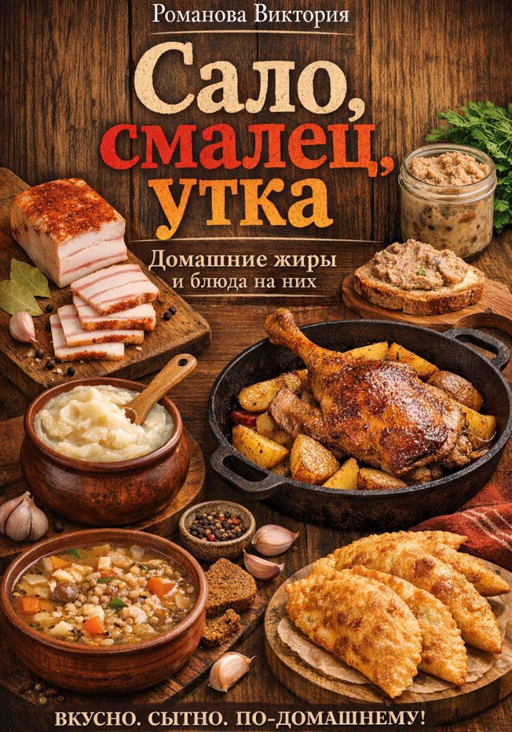 Сало, смалец, утка: домашние жиры и блюда на них