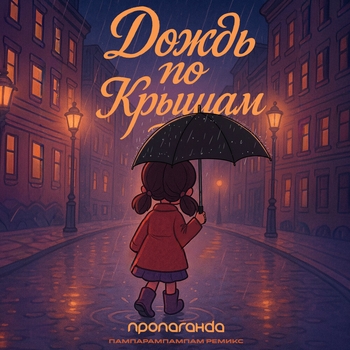 Дождь по крышам