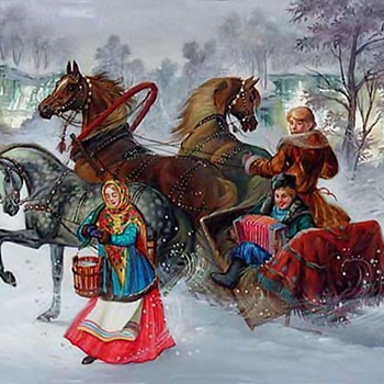 Вдоль по улице метелица метёт (Минус)