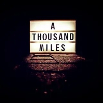 A Thousand Miles (Cover)