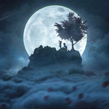 Talking To The Moon (Cover)