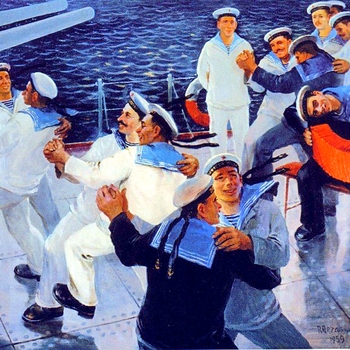 Шагают моряки