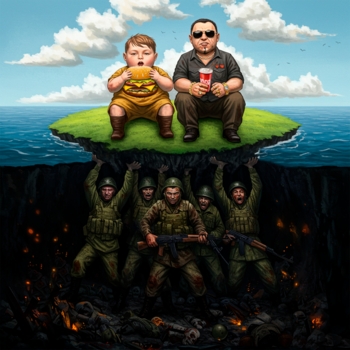 За спиной