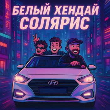 Белый Хендай Солярис