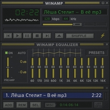 В её mp3