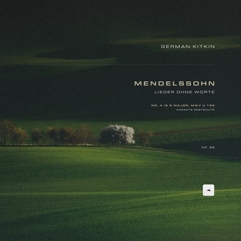 Lieder ohne Worte, Op. 85: No. 4 in D Major. Andante sostenuto, MWV U 192