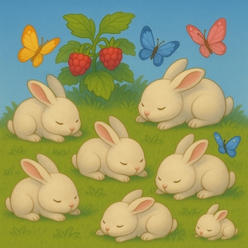 Hillside Bunny Dreams