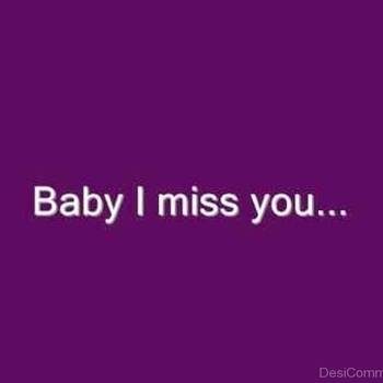 Baby I Miss You (2014)
