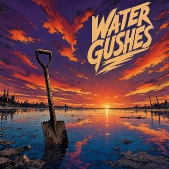 water gushes